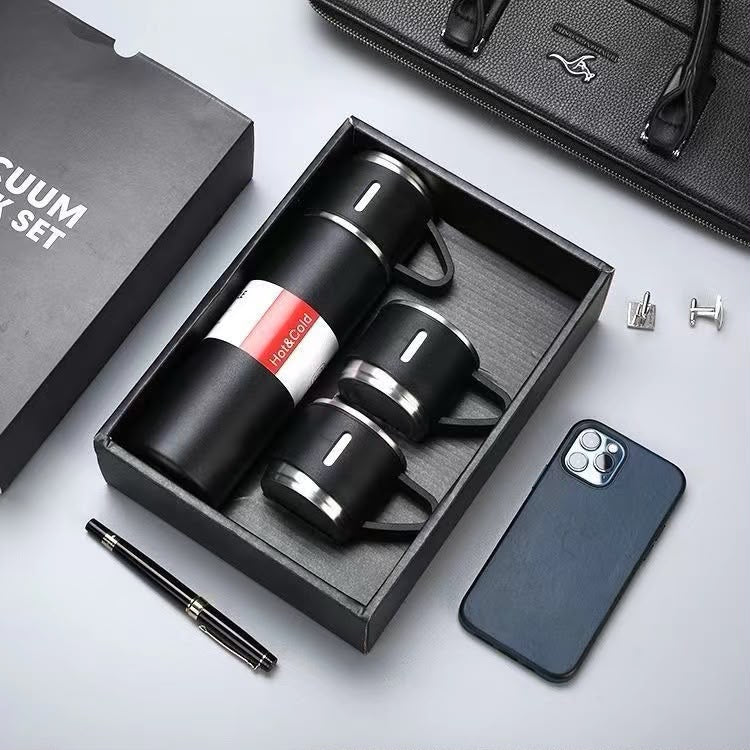 Stainless Steel Mug Set