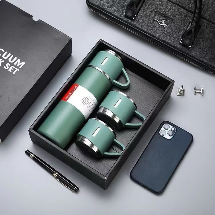 Stainless Steel Mug Set