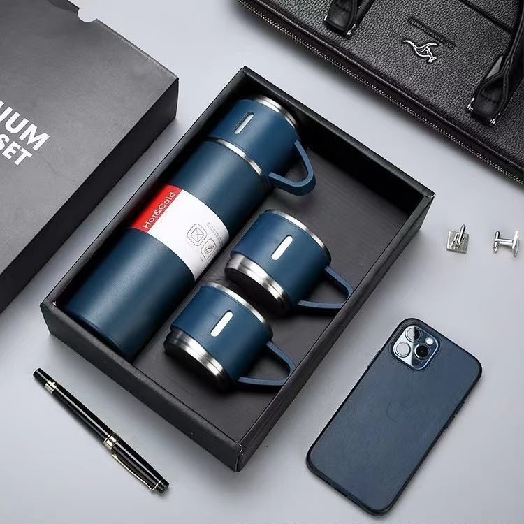 Stainless Steel Mug Set